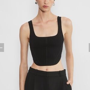 Babaton Sculpt Knit Corset Tank